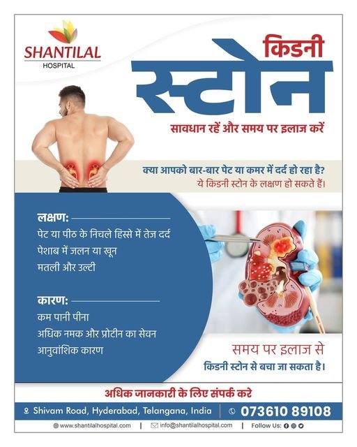 Kidney Stones: Symptoms, Causes, and Treatment |Shantilal Hospital